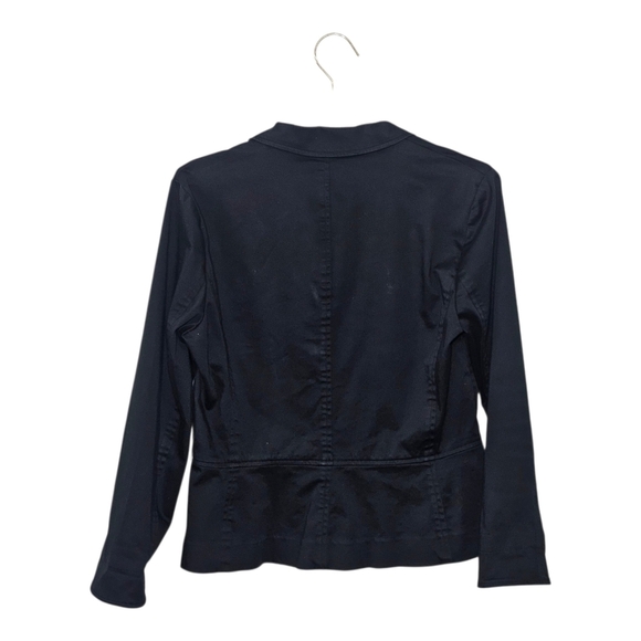 Lauren Ralph Lauren Women's Cropped Black Blazer Size M - Picture 3 of 8